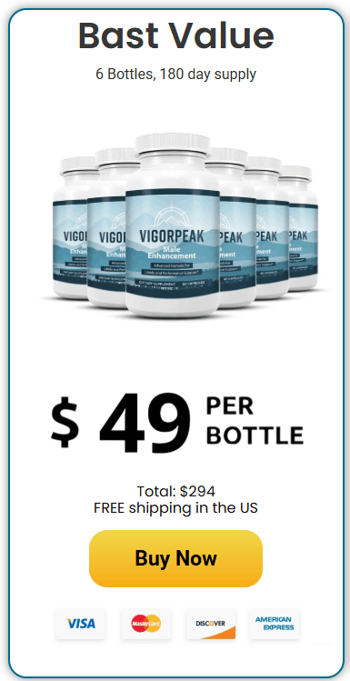 vigor peak 6 bottles price